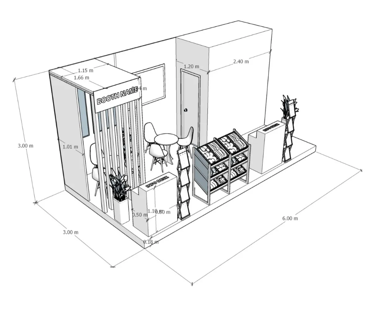 Standard Stand — dimensions