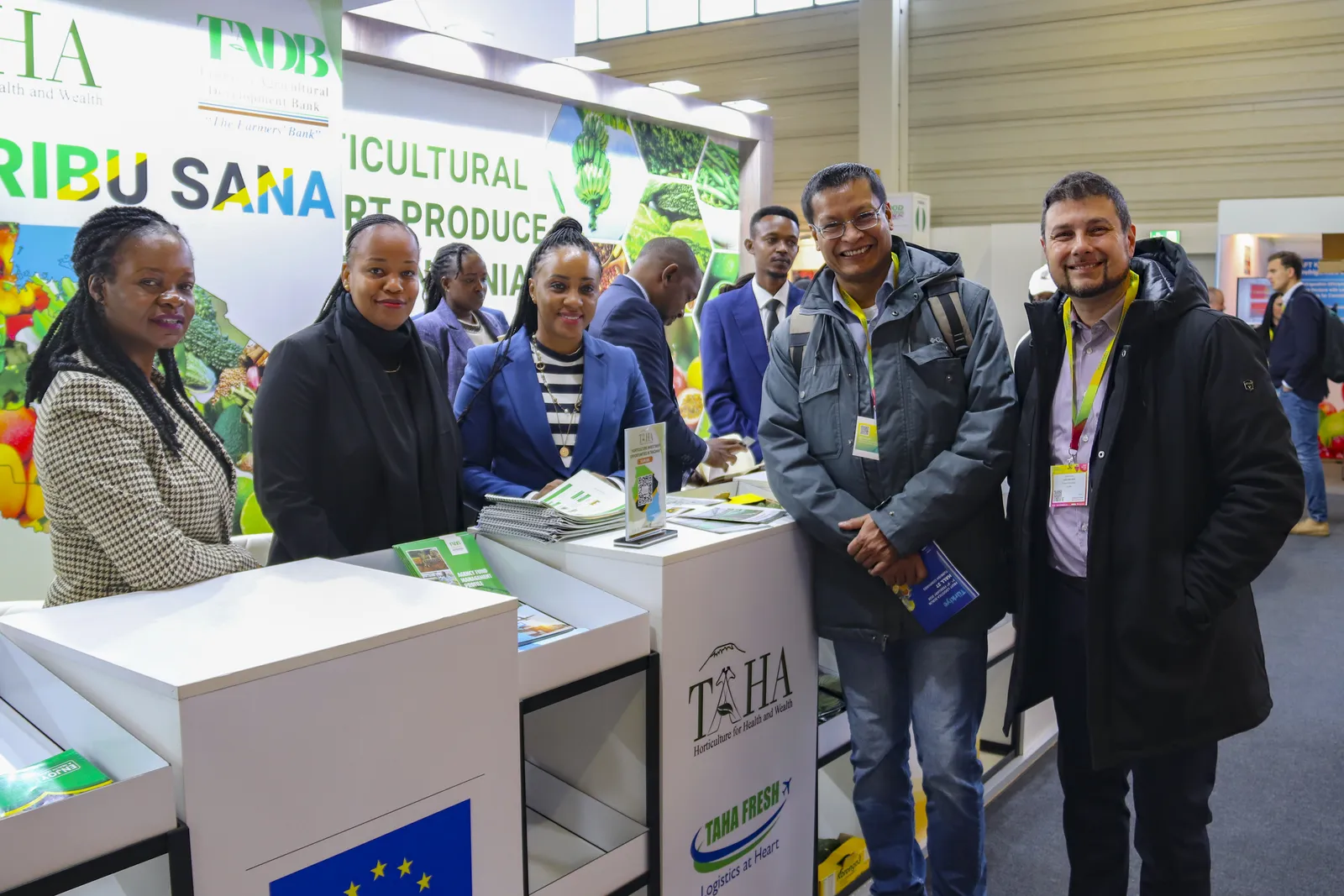 HortiLogistica Africa — tanzania stand william gets jan 2024 23